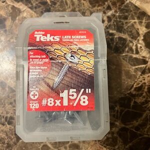 Teks Lath Screws #8 x 1 5/8"